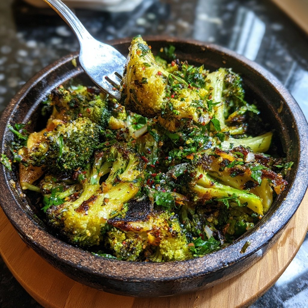 Brokkoli Pfanne Mit Kräutern