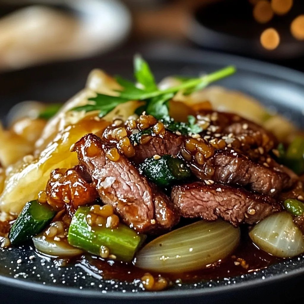 Chinakohl mit Hackfleisch Pfanne