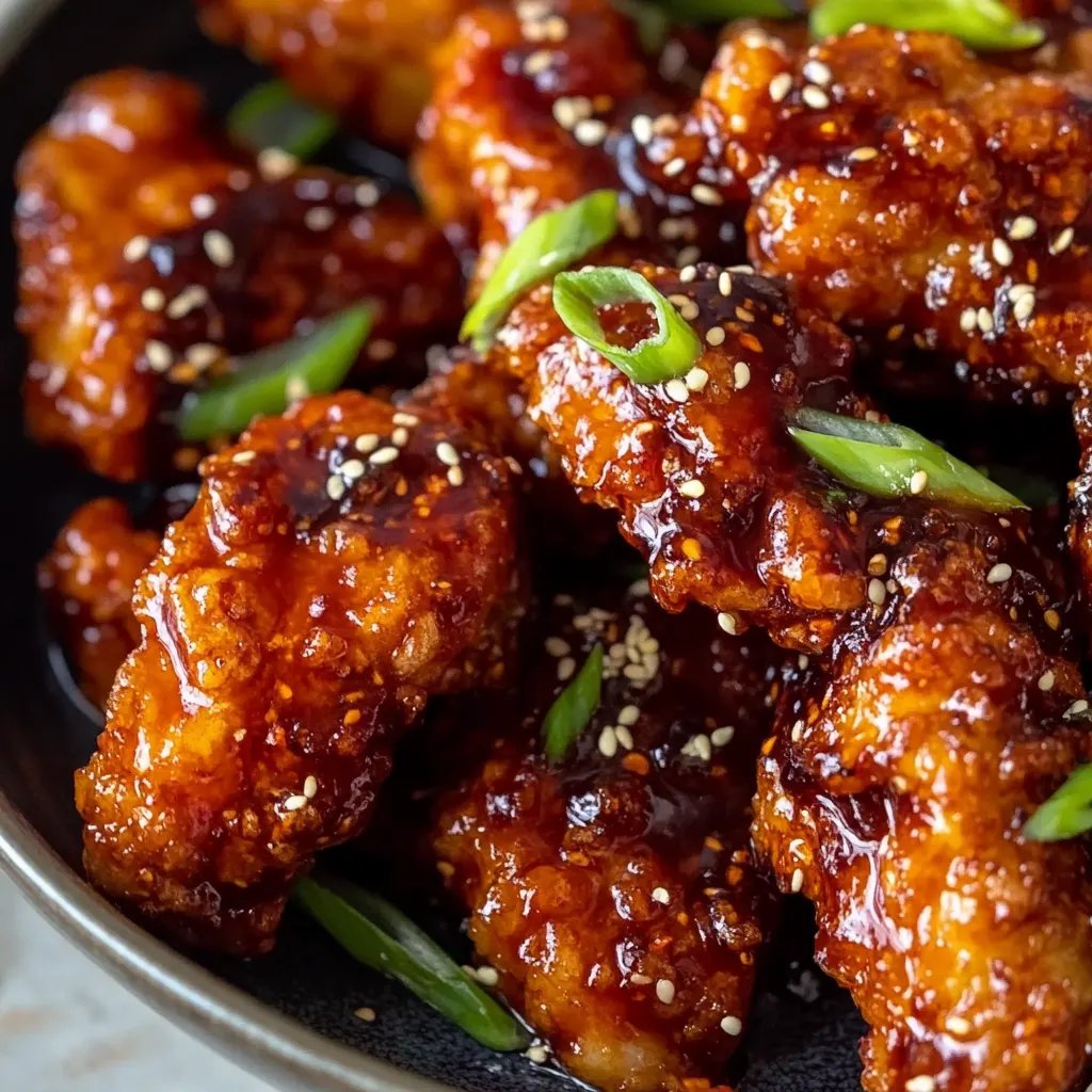 Würziges Koreanisches Fried Chicken aus der Air Fryer