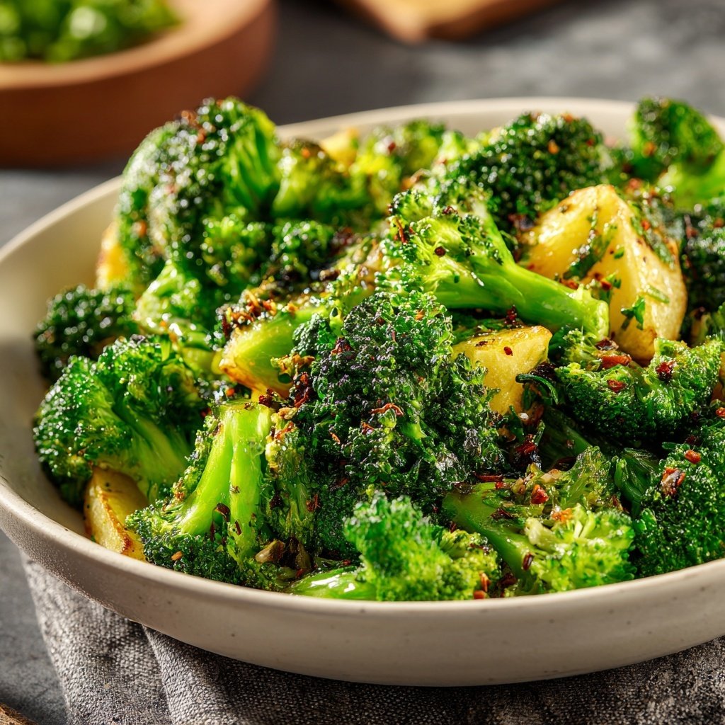 Brokkoli Kartoffel Pfanne Mit Kräutern