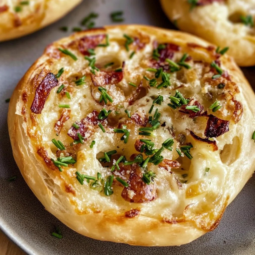 Flammkuchen-Schnecken