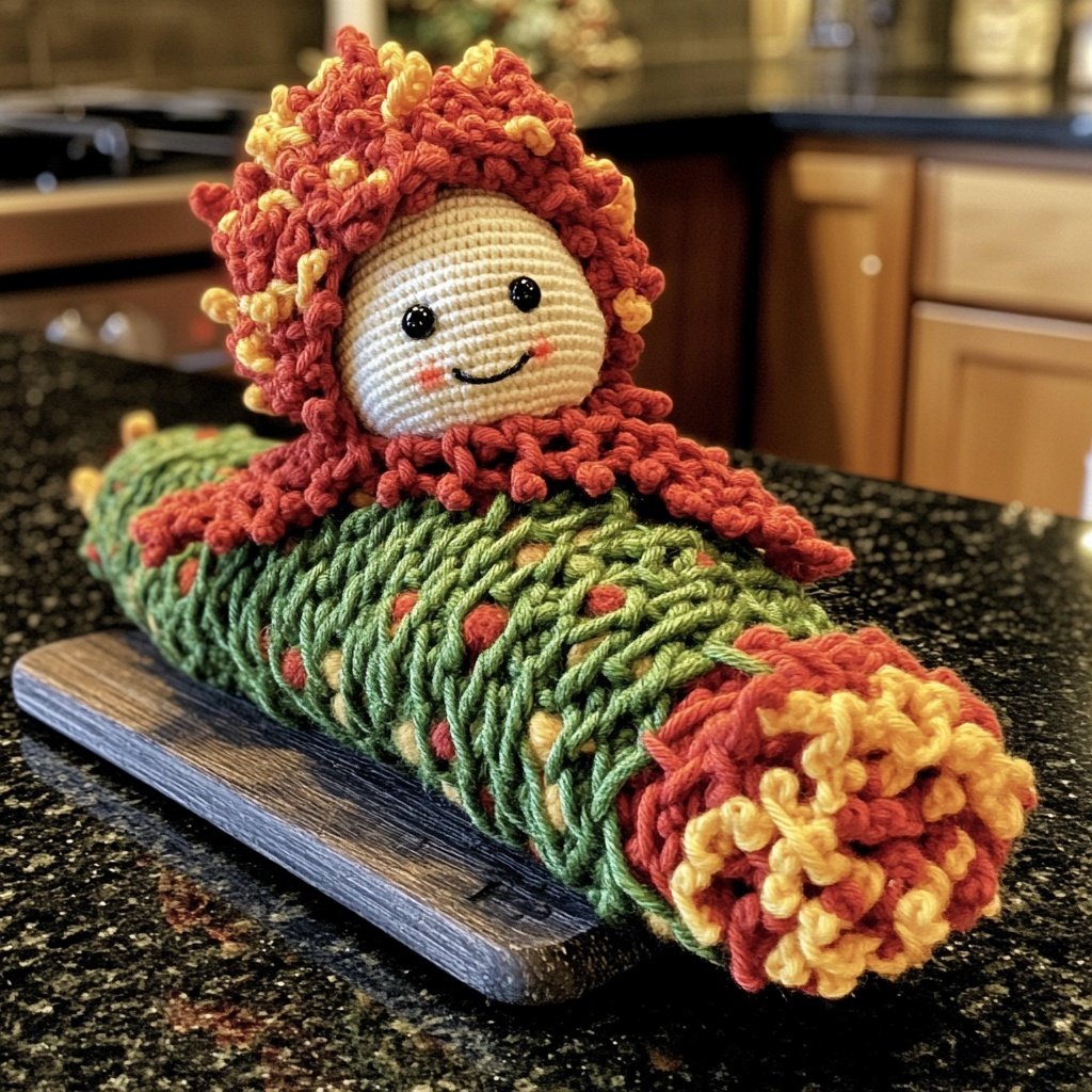 Amigurumi Weihnachtspuppe