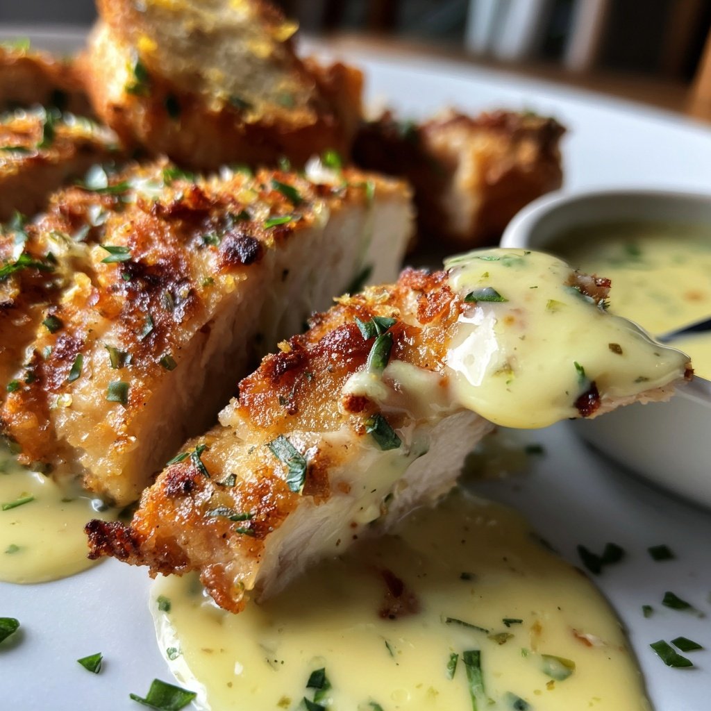 Kalorienarme Hähnchenbrust Mit Zitronen Joghurt Sauce