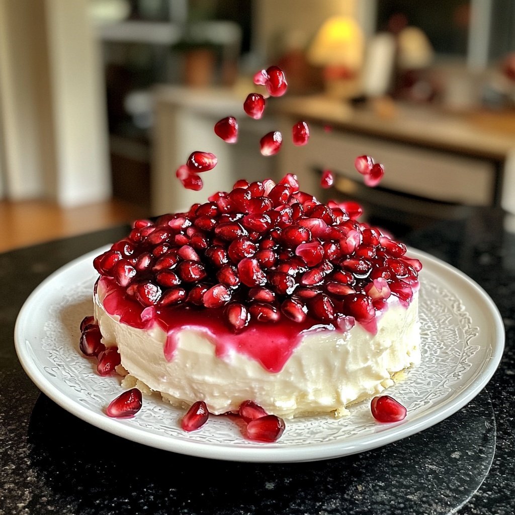 Granatapfel-Panna-Cotta