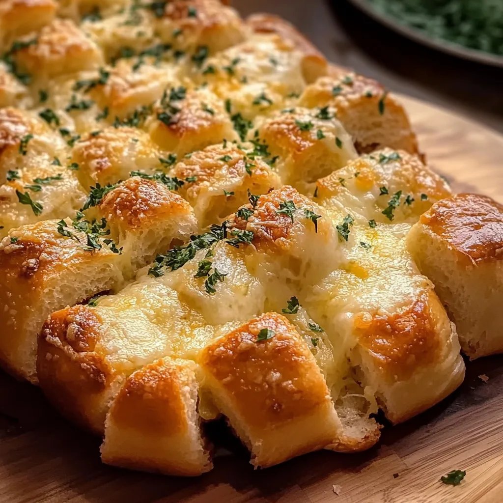Cheesy Pull Apart Bread