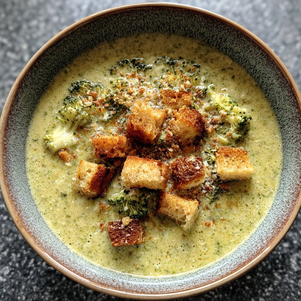 Brokkoli Suppe Mit Frischkäse