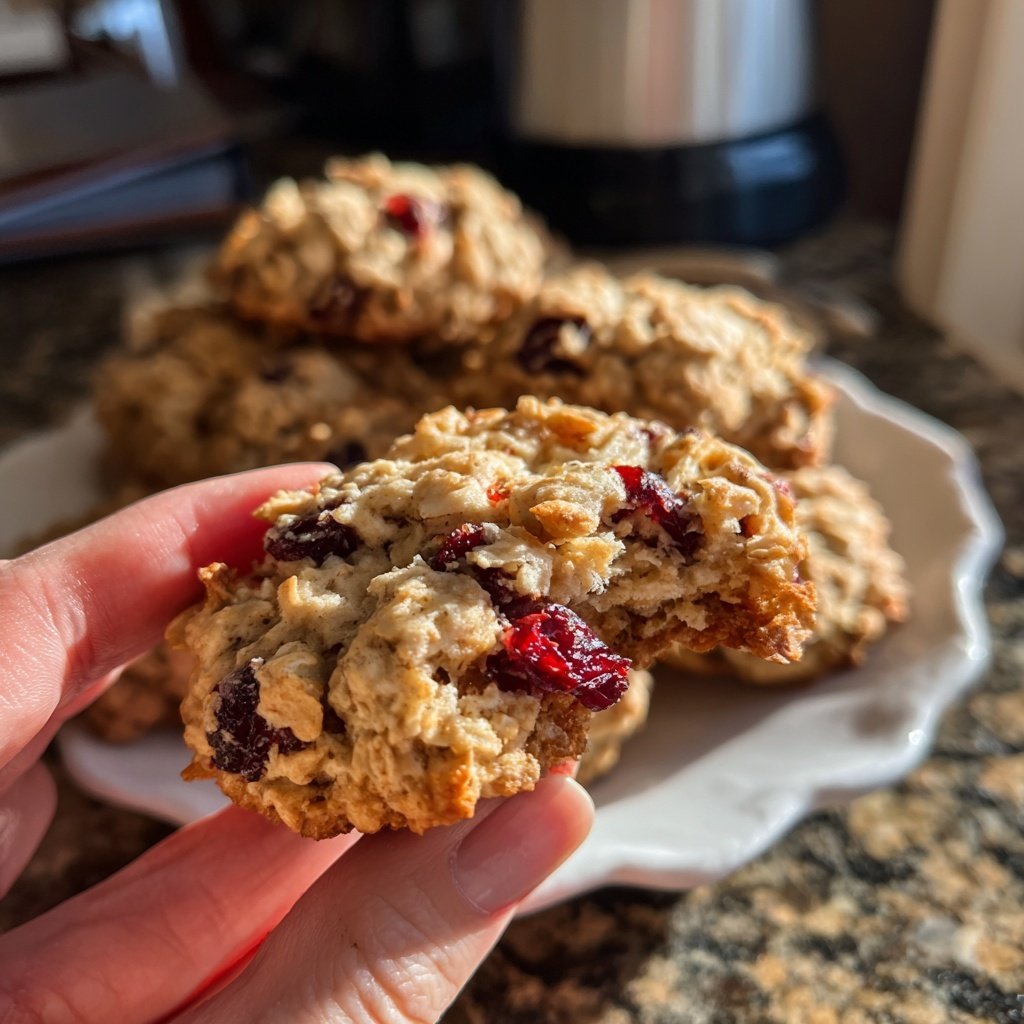 Cranberry-Hafer-Cookies – vegan & ohne Zucker