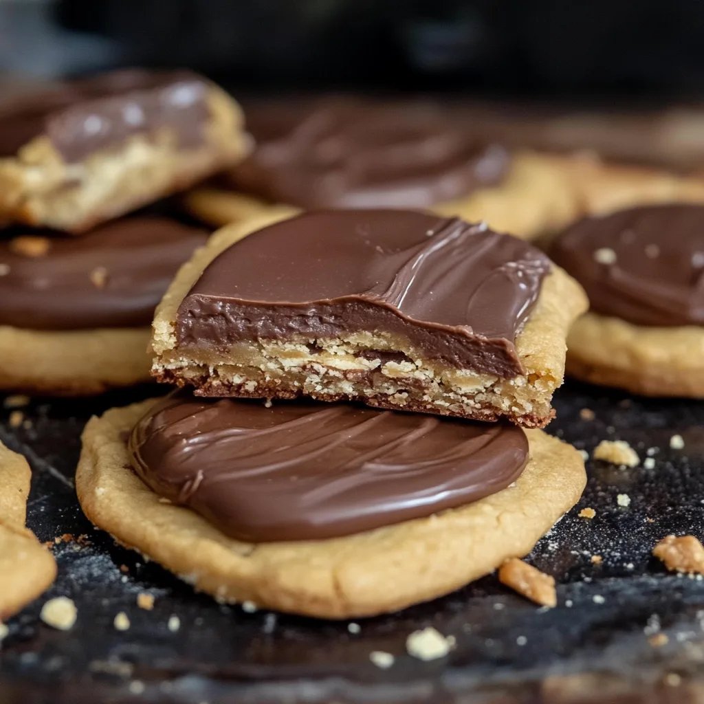 Gesunde Twix Cookies ✨ vegan & glutenfrei